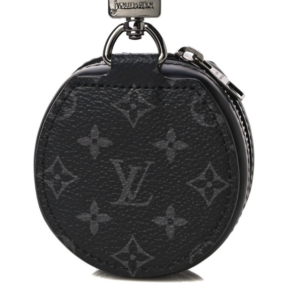 FINAL DAYS: VUITTON Zipped Coin Purse Key Chain - Picture 1 of 4